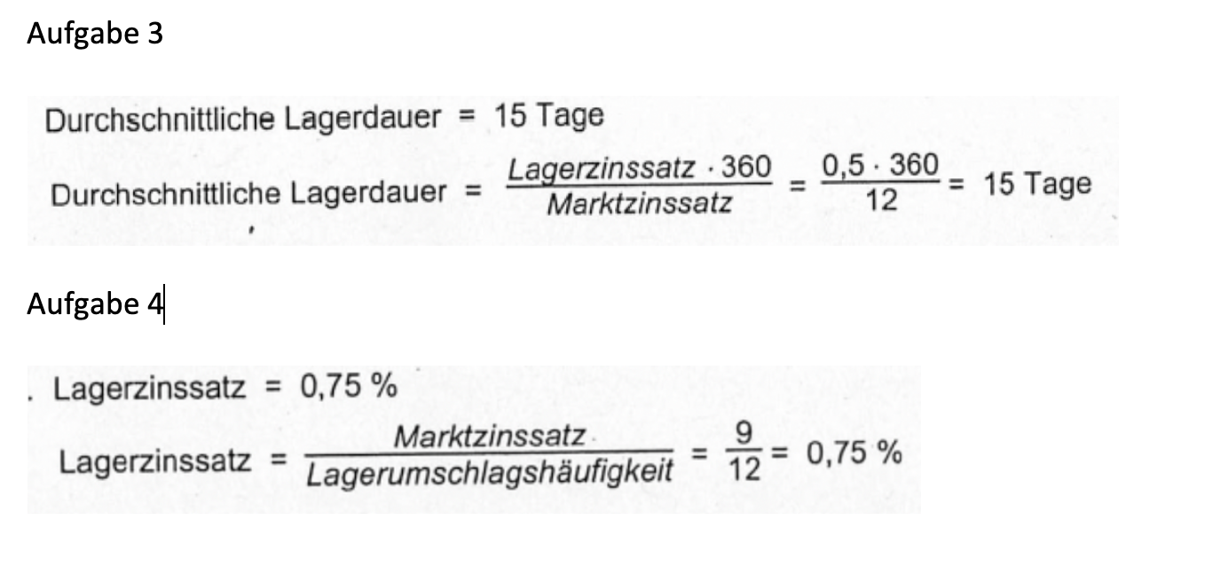 Lösungen zu den zusätzlichen Aufgaben